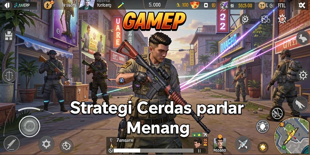 Screenshot gameplay GAMERP yang menampilkan strategi menarik dan interaksi pemain.