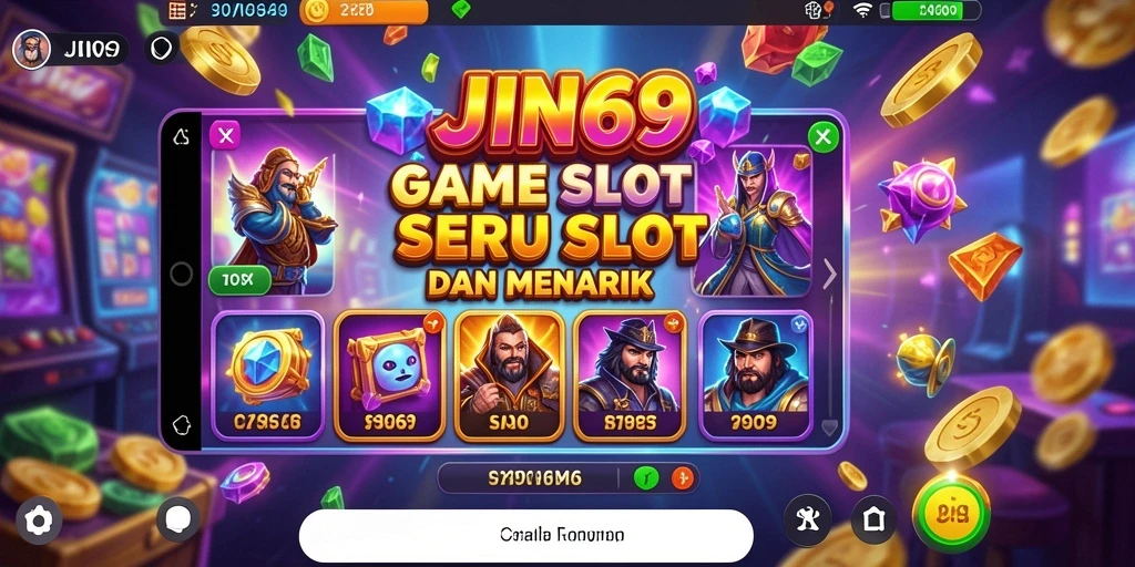 Tampilan gameplay seru dan menarik dari JIN69, game Slot favorit.