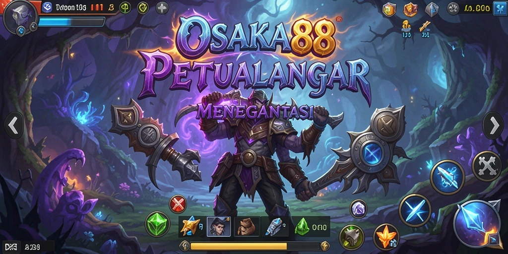 Tampilan gameplay OSAKA88 menampilkan petualangan yang menarik dan penuh warna.
