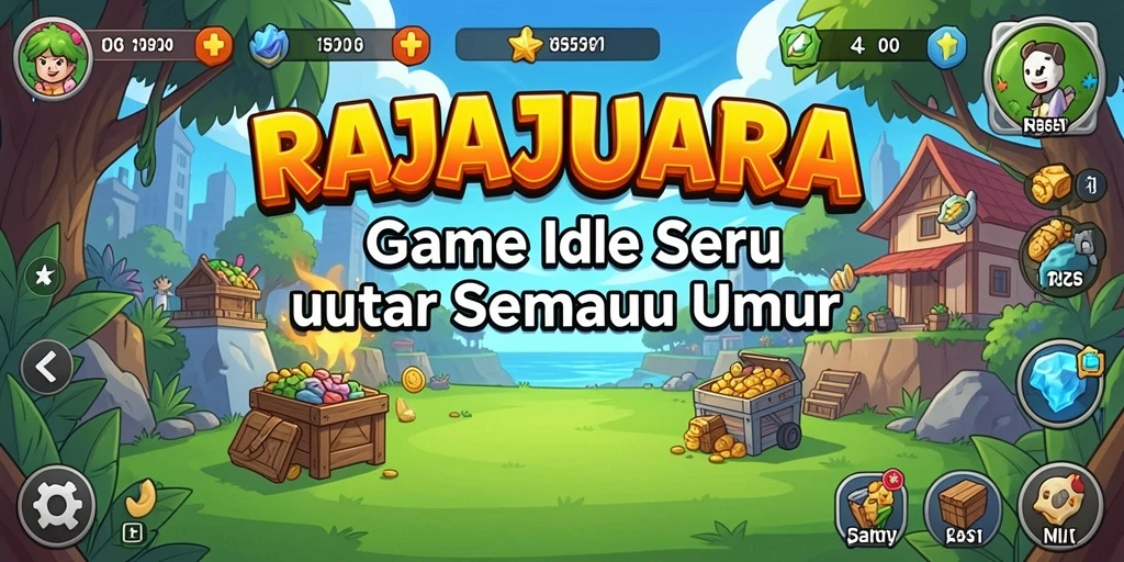Melihat karakter berkembang dalam permainan Idle yang menarik.