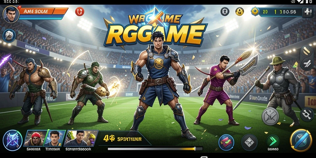 Screenshot RPGAME menampilkan gameplay Sportsbook yang seru dan interaktif.