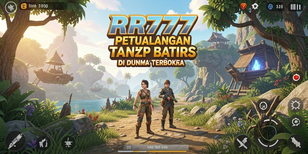 Screenshot gameplay RR777 menampilkan aksi seru di dunia terbuka.