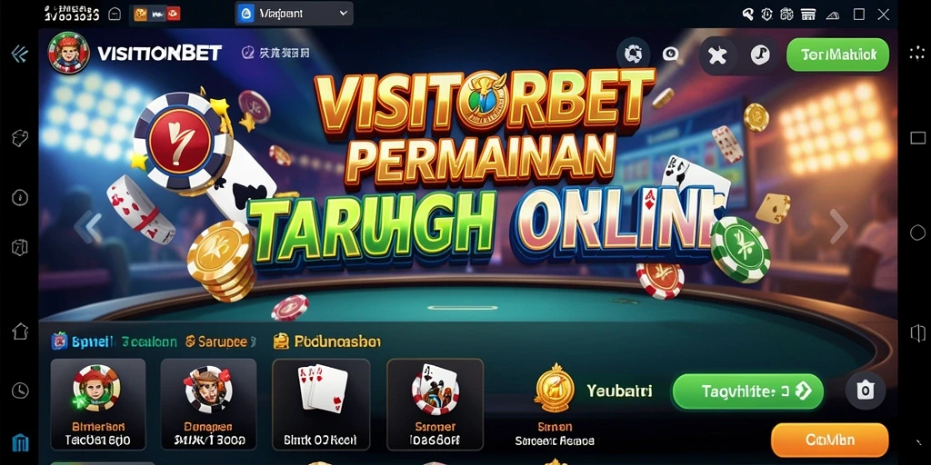 Screenshot VISITORBET yang menampilkan gameplay TPS yang menegangkan.
